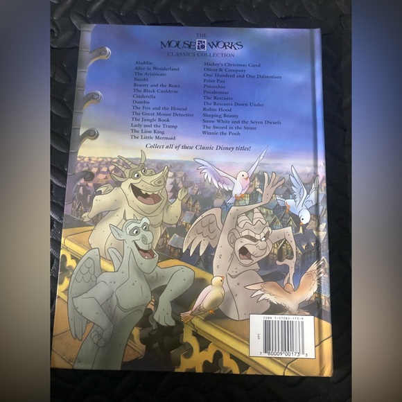 DISNEY Hunchback of Notre Dame Hardcover - Picture 3 of 3